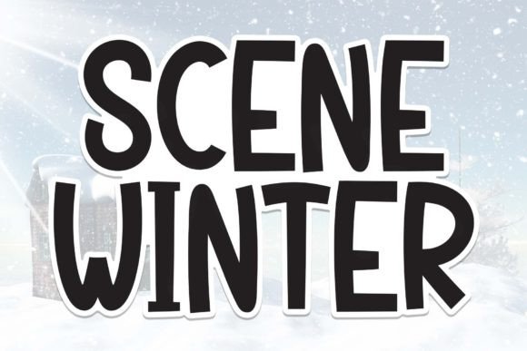 Scene Winter: A Sweet and Friendly Handwritten Typeface