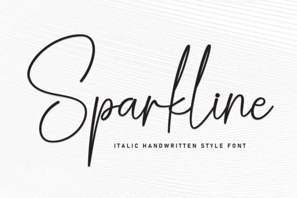Sparkline: A Friendly Handwritten Font for Modern Design