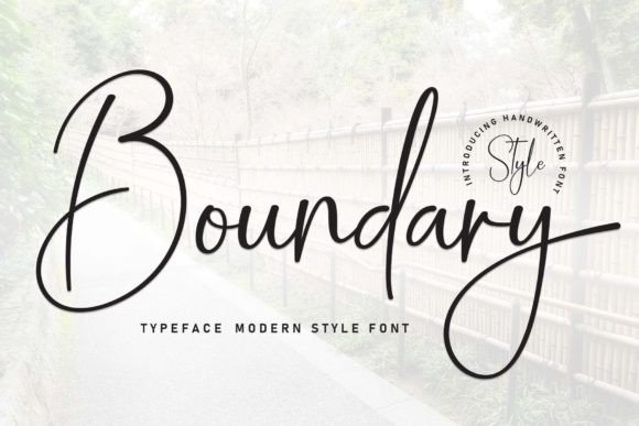The Timeless Charm of the Boundary Font